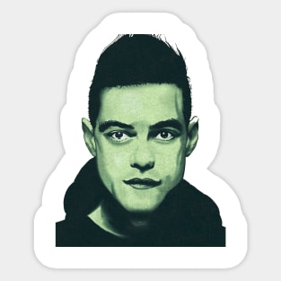 mr rami malek Sticker